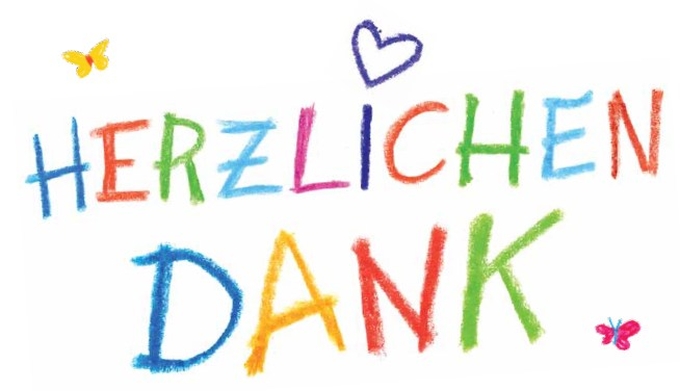 Ein herzliches Dankeschön